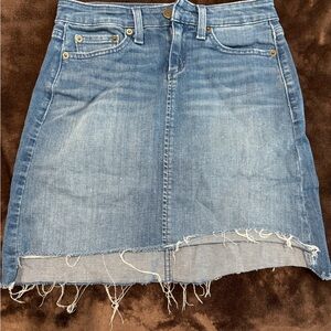 Vineyard Vines Blue Asymmetrical Pencil Skirt